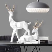 Deers Sculpture Resin
