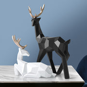 Deers Sculpture Resin