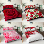 Rose Flower Series Three-piece